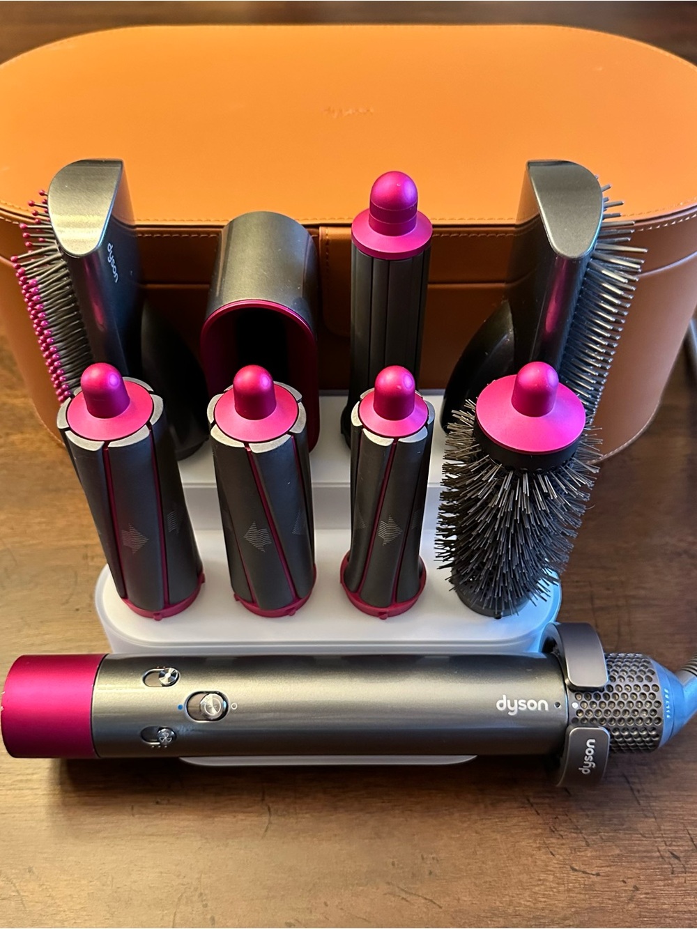 Dyson AIRWRAP Styler Complete - Nickel/Fuchsia